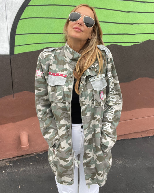 I AM LIMITLESS - Camo Jacket